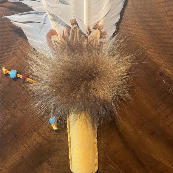 Native American Smudging Fan - Picture 2 of 5